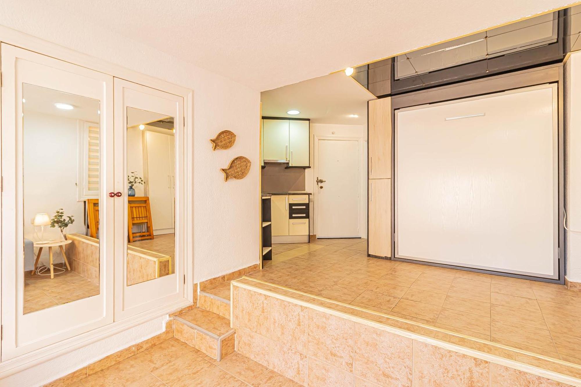 La Pecera - La Manga Del Mar Menor - Edificio Monaco - Kilometro 7 - Cama Plegable Y Sofa-Cama Apartment Bagian luar foto