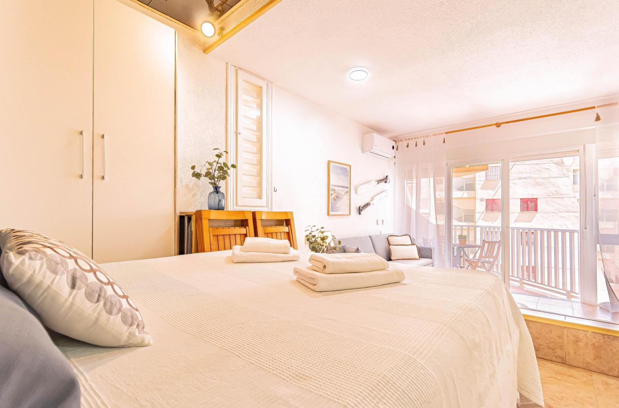 La Pecera - La Manga Del Mar Menor - Edificio Monaco - Kilometro 7 - Cama Plegable Y Sofa-Cama Apartment Bagian luar foto