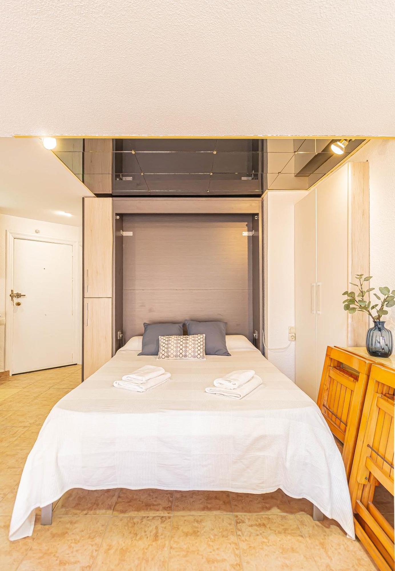 La Pecera - La Manga Del Mar Menor - Edificio Monaco - Kilometro 7 - Cama Plegable Y Sofa-Cama Apartment Bagian luar foto
