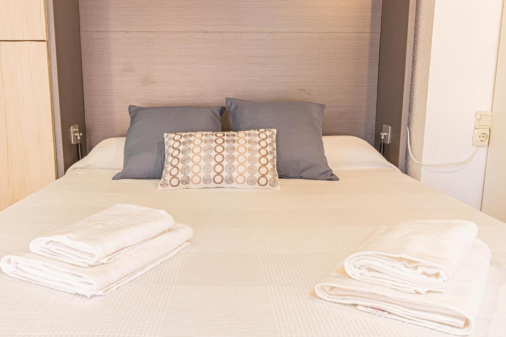 La Pecera - La Manga Del Mar Menor - Edificio Monaco - Kilometro 7 - Cama Plegable Y Sofa-Cama Apartment Bagian luar foto