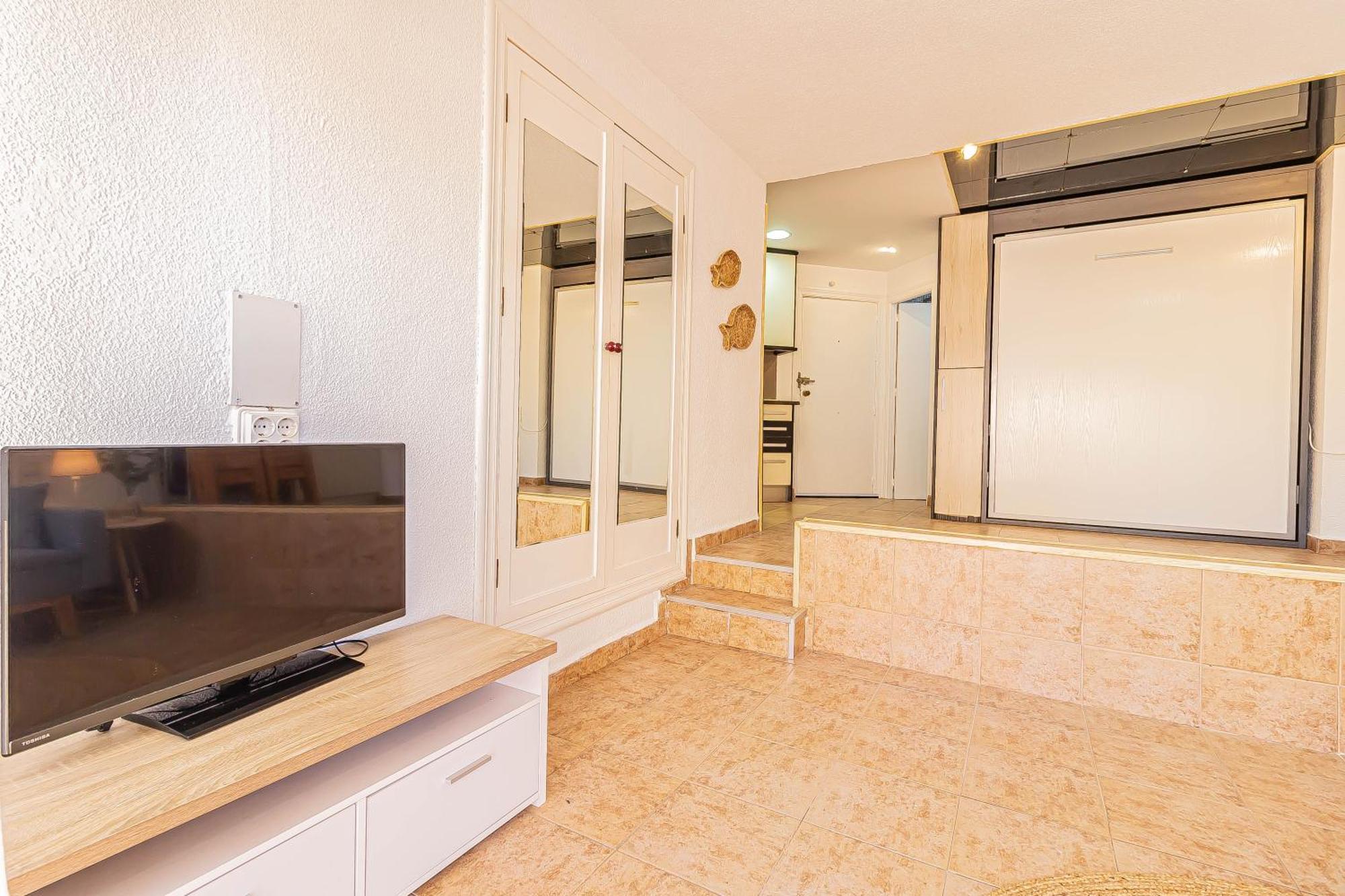 La Pecera - La Manga Del Mar Menor - Edificio Monaco - Kilometro 7 - Cama Plegable Y Sofa-Cama Apartment Bagian luar foto