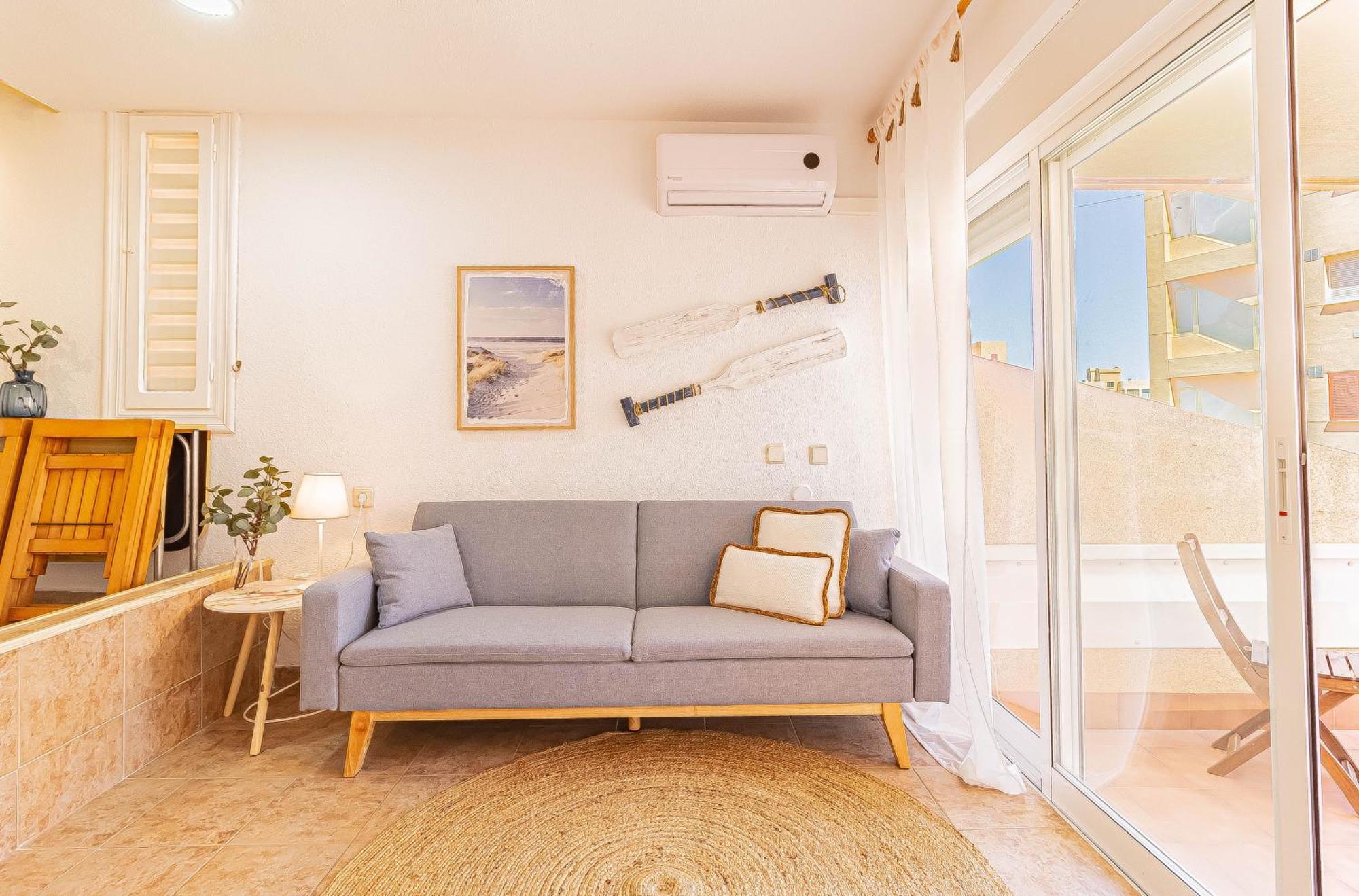 La Pecera - La Manga Del Mar Menor - Edificio Monaco - Kilometro 7 - Cama Plegable Y Sofa-Cama Apartment Bagian luar foto