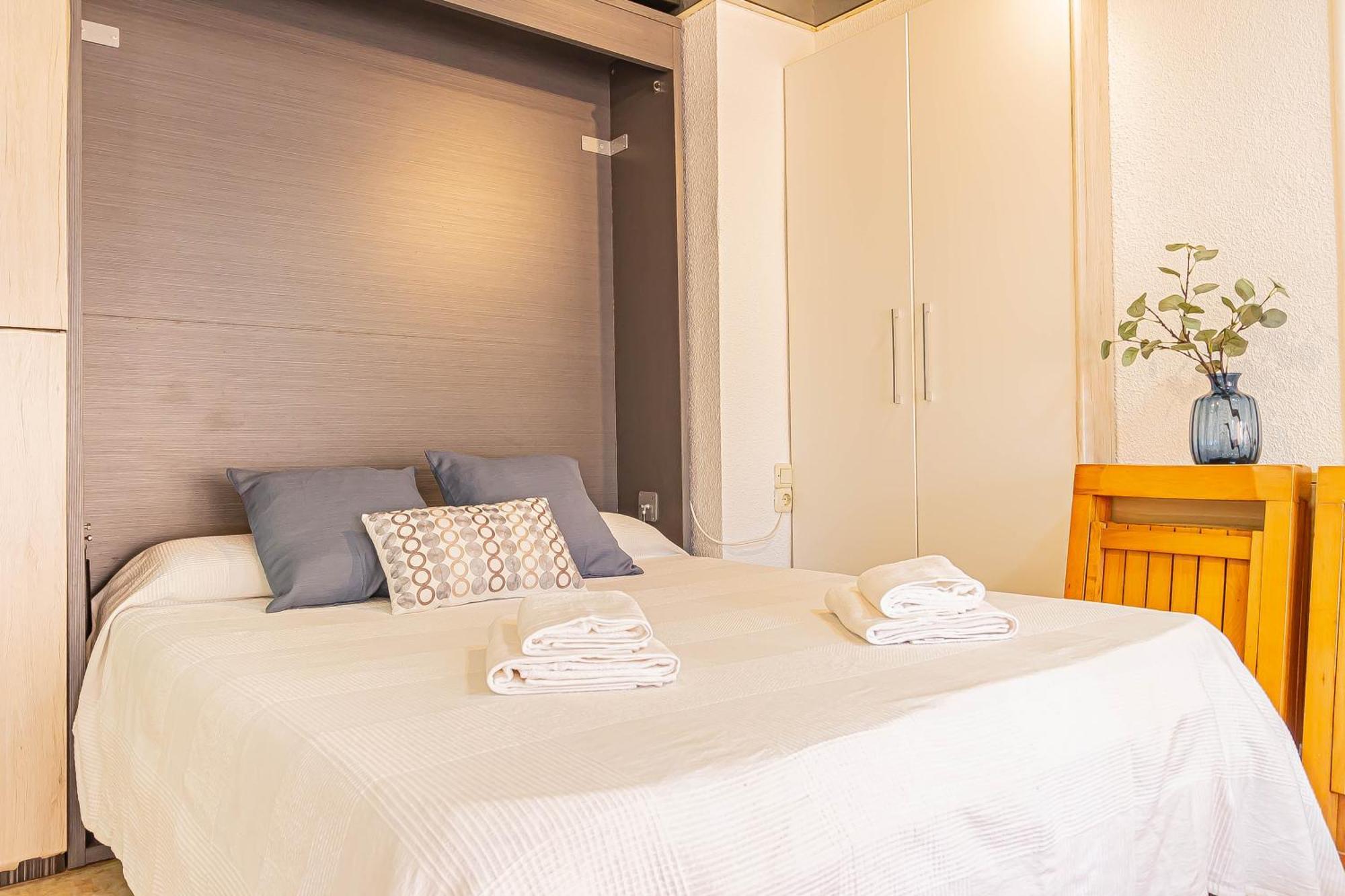 La Pecera - La Manga Del Mar Menor - Edificio Monaco - Kilometro 7 - Cama Plegable Y Sofa-Cama Apartment Bagian luar foto