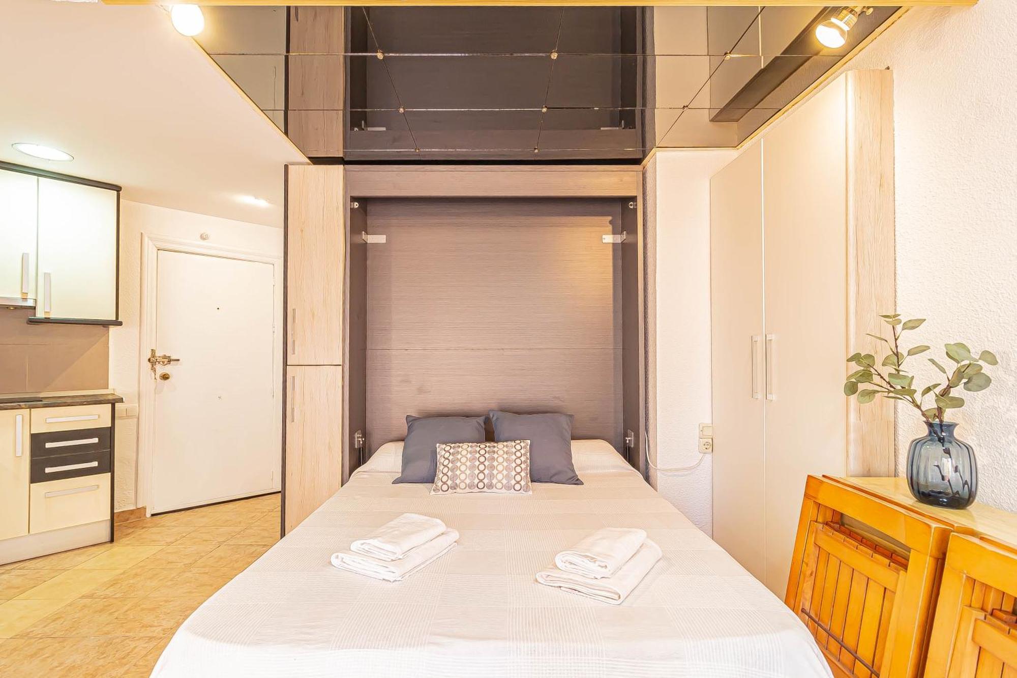 La Pecera - La Manga Del Mar Menor - Edificio Monaco - Kilometro 7 - Cama Plegable Y Sofa-Cama Apartment Bagian luar foto