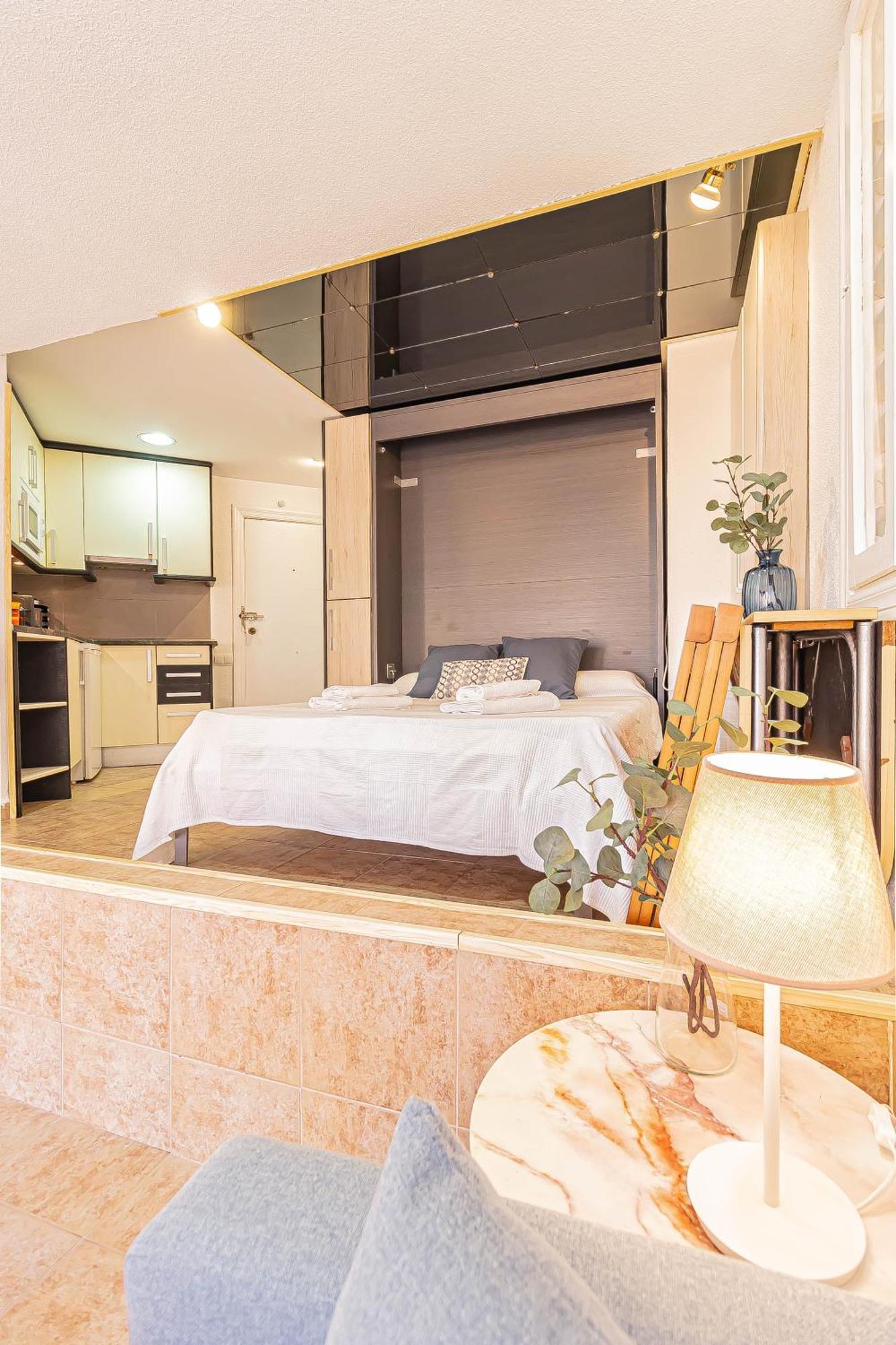 La Pecera - La Manga Del Mar Menor - Edificio Monaco - Kilometro 7 - Cama Plegable Y Sofa-Cama Apartment Bagian luar foto