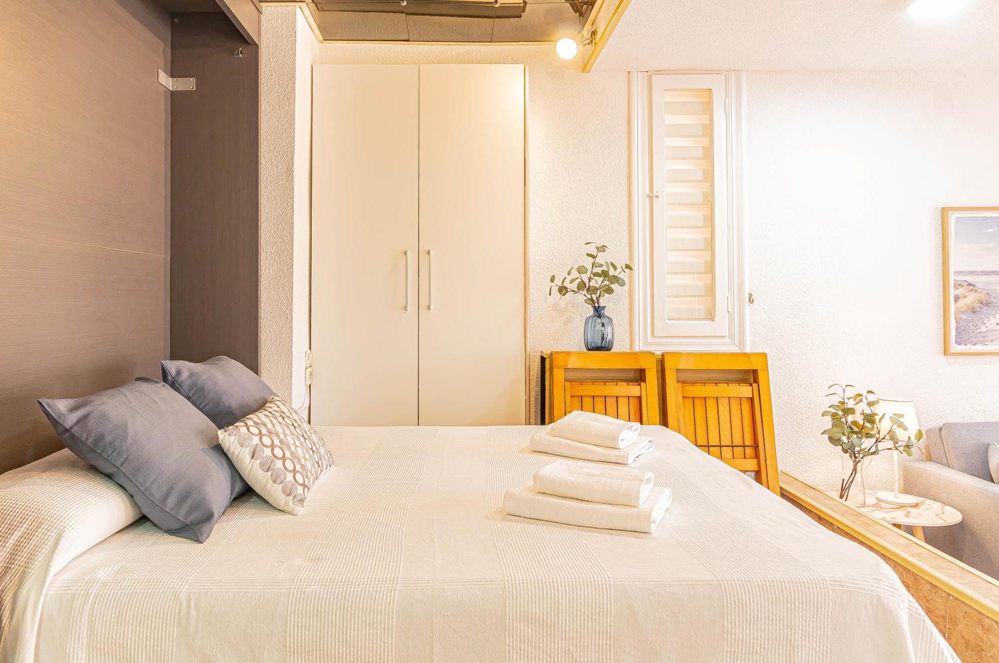 La Pecera - La Manga Del Mar Menor - Edificio Monaco - Kilometro 7 - Cama Plegable Y Sofa-Cama Apartment Bagian luar foto