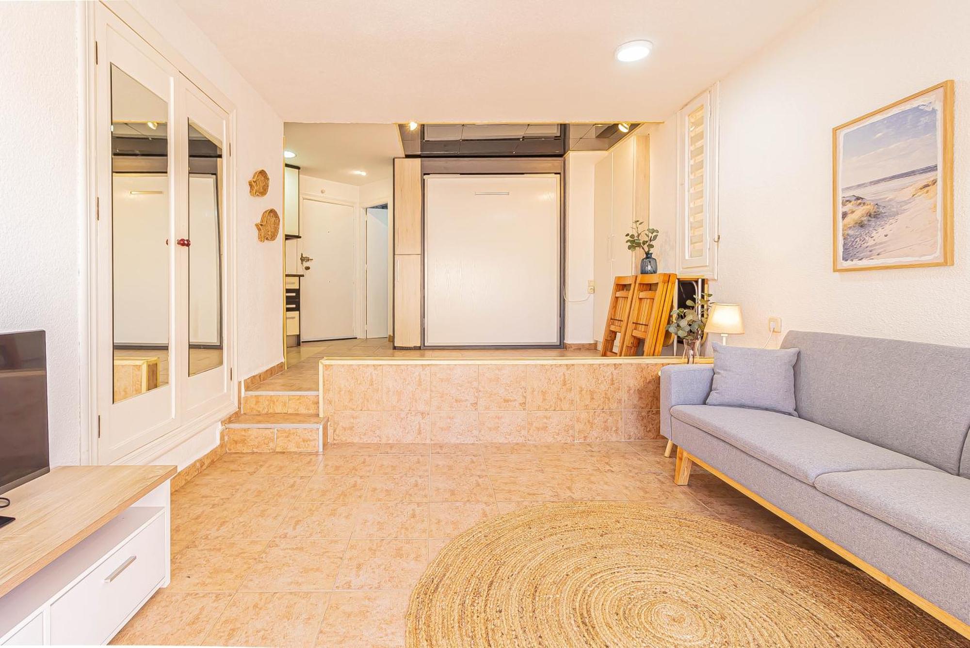 La Pecera - La Manga Del Mar Menor - Edificio Monaco - Kilometro 7 - Cama Plegable Y Sofa-Cama Apartment Bagian luar foto