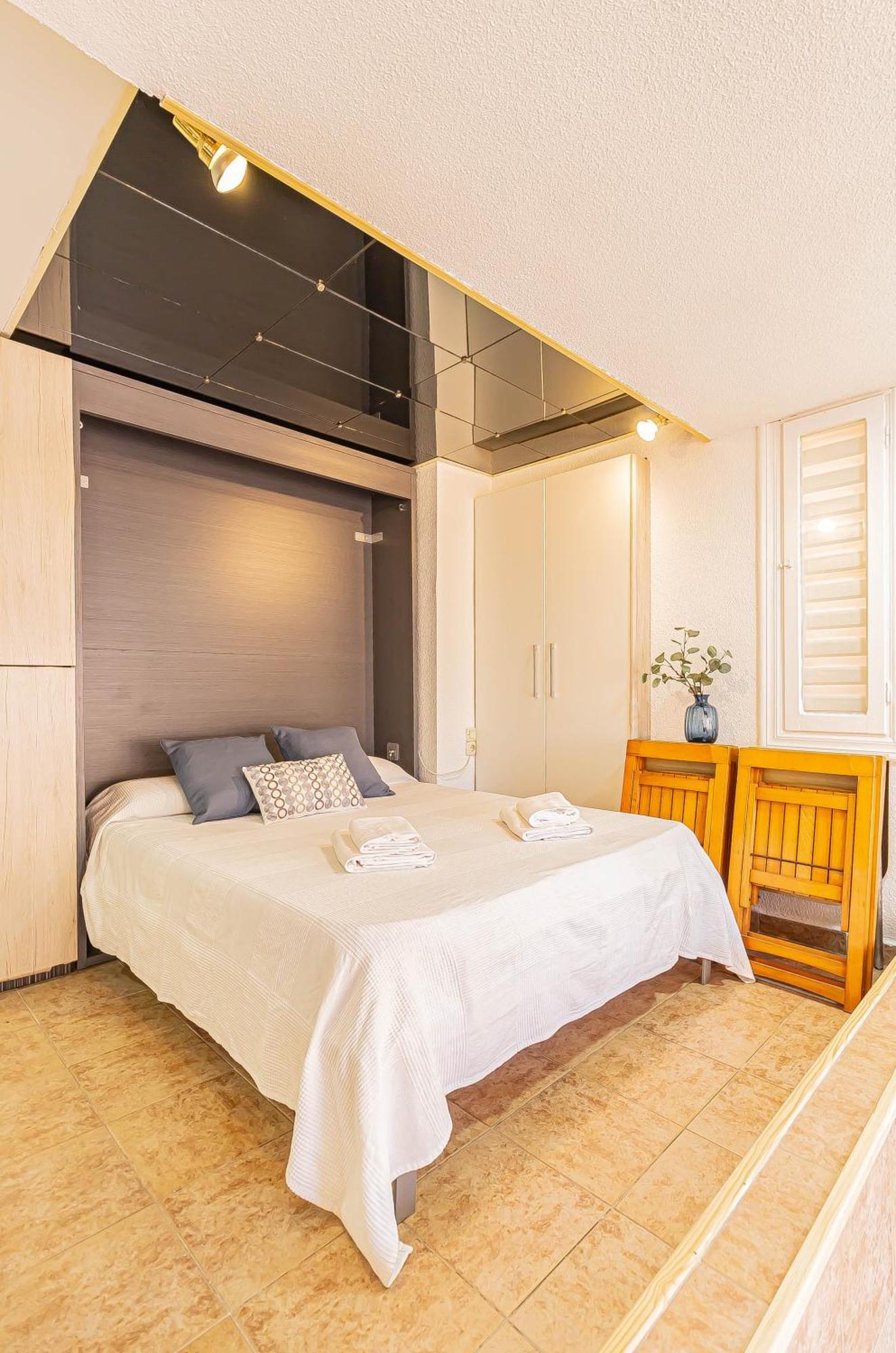 La Pecera - La Manga Del Mar Menor - Edificio Monaco - Kilometro 7 - Cama Plegable Y Sofa-Cama Apartment Bagian luar foto